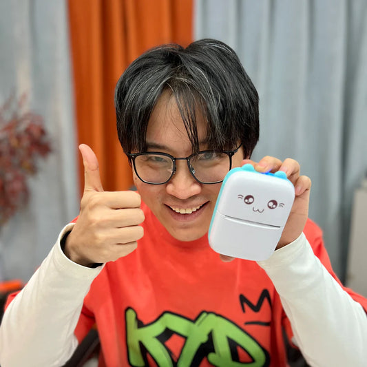 Mini Bluetooth Thermal Printer – Fun & Easy Wireless Printing