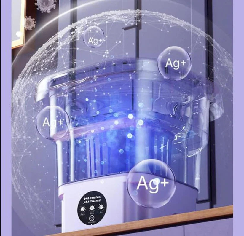 Mini Portable Washing Machine with Dryer