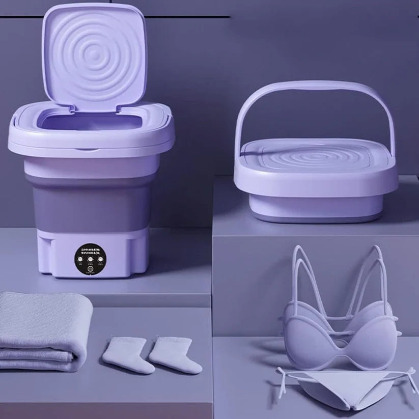 Mini Portable Washing Machine with Dryer
