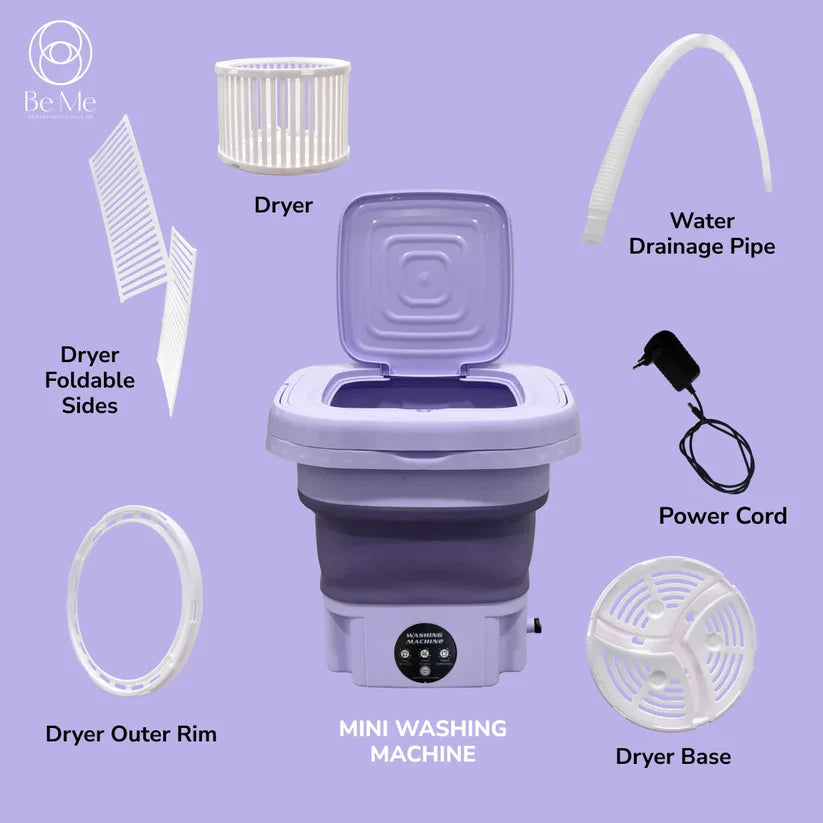 Mini Portable Washing Machine with Dryer